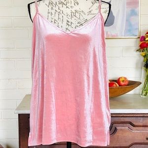 Pair of Old Navy Velvet Cami’s